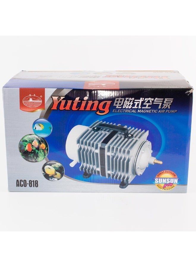 SunSun ACO-818 Eco-Friendly Magnetic Aquarium Air Pump 385W, 300L/min High Output Oxygen Pump for Fish Tanks & Hydroponics - Image 2